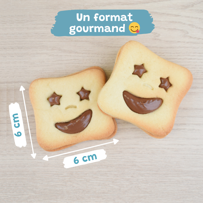 Le Biscuit Fourré étoilés - PrettyBiscuits.fr