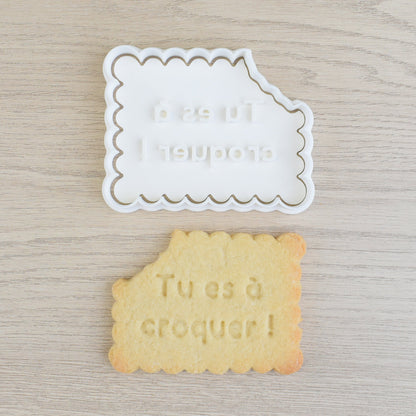 Le Petit-beurre Tu es à croquer ! - PrettyBiscuits.fr