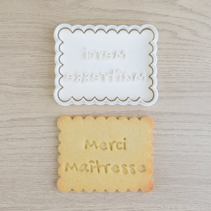 Petit-Beurre Merci Maitresse - PrettyBiscuits.fr