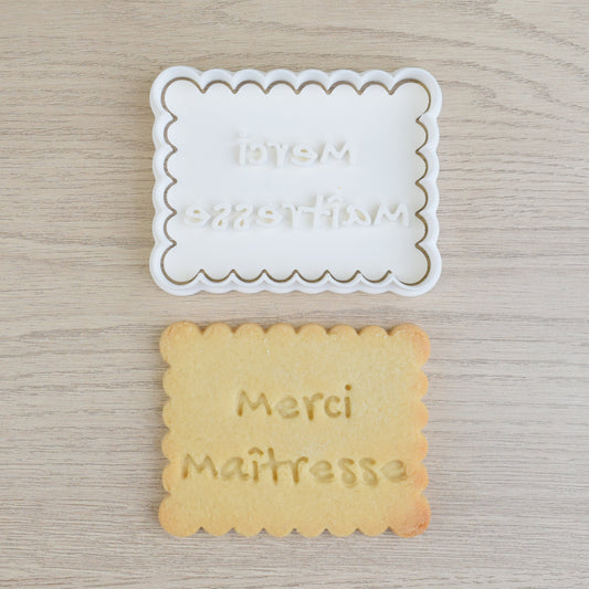 Petit-Beurre Merci Maitresse - PrettyBiscuits.fr