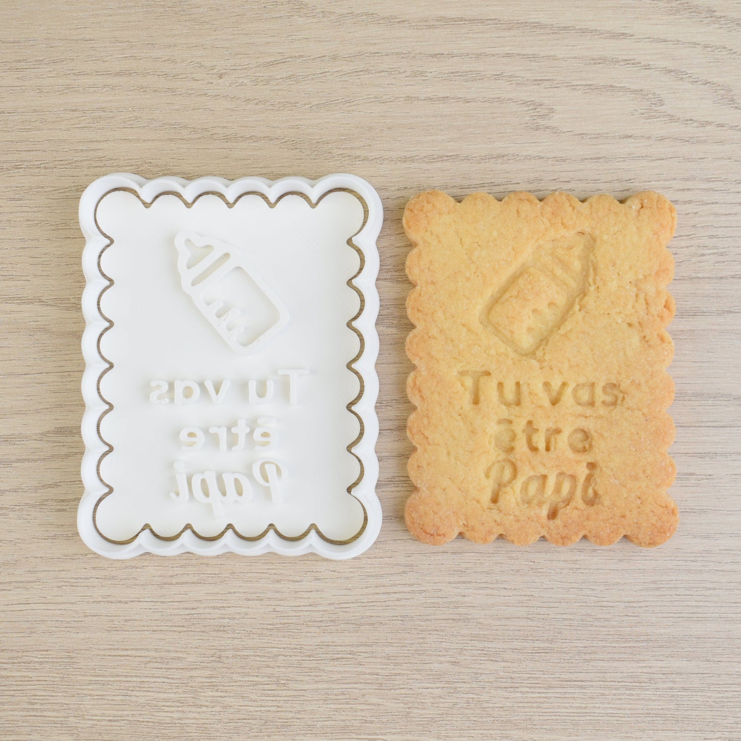 Petit-Beurre Tu vas être Papi - PrettyBiscuits.fr