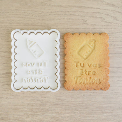 Petit-Beurre Tu vas être Tonton - PrettyBiscuits.fr