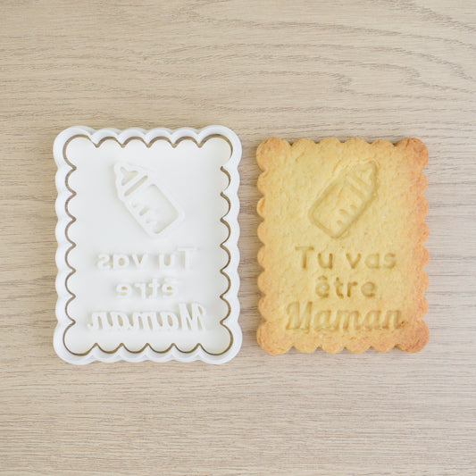 Petit-Beurre Tu vas être Maman - PrettyBiscuits.fr
