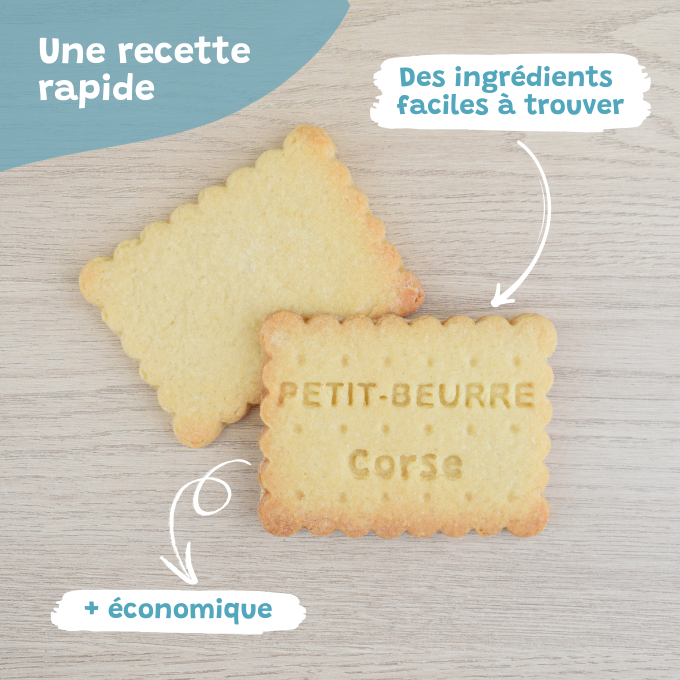 Le Petit-Beurre Corse - PrettyBiscuits.fr