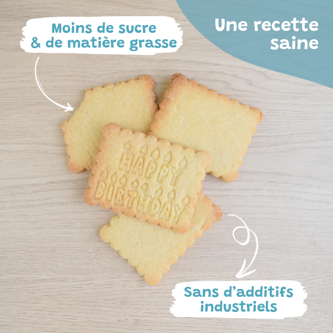 Petit-Beurre Happy Birthday - PrettyBiscuits.fr