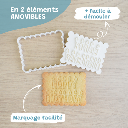 Petit-Beurre Happy Birthday - PrettyBiscuits.fr