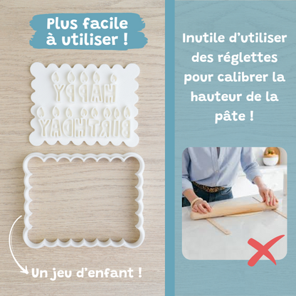Petit-Beurre Happy Birthday - PrettyBiscuits.fr