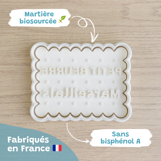 Le Petit-Beurre Marseillais - PrettyBiscuits.fr
