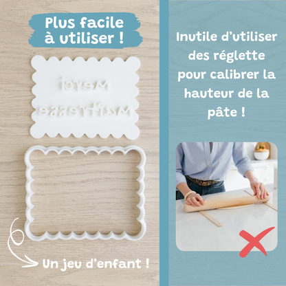 Petit-Beurre Merci Maitresse - PrettyBiscuits.fr