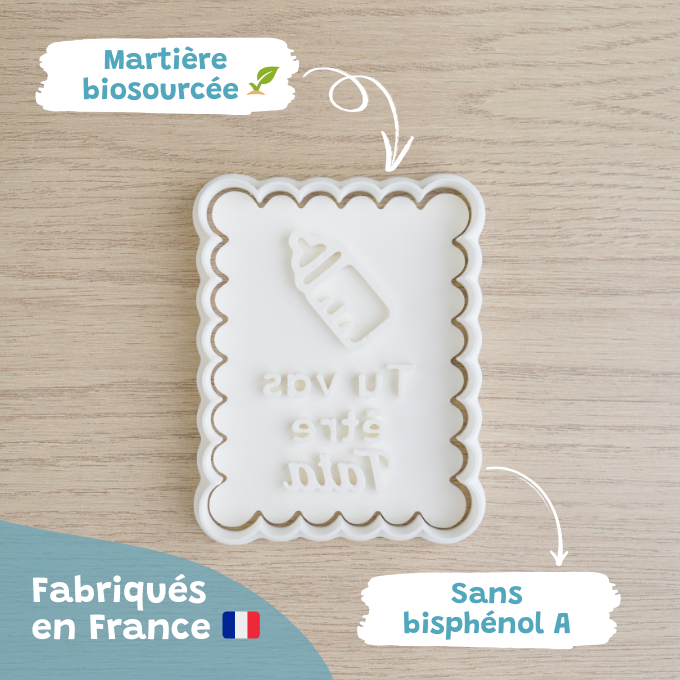 Petit-Beurre Tu vas être Tata - PrettyBiscuits.fr