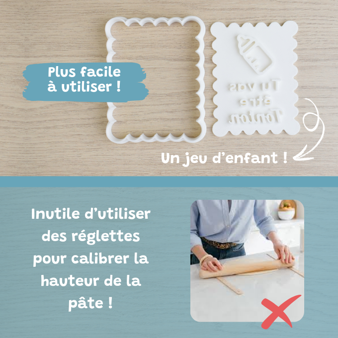 Petit-Beurre Tu vas être Tonton - PrettyBiscuits.fr