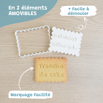 Petit-Beurre Tronche de Cake - PrettyBiscuits.fr