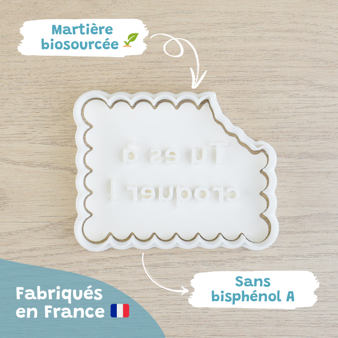 Le Petit-beurre Tu es à croquer ! - PrettyBiscuits.fr