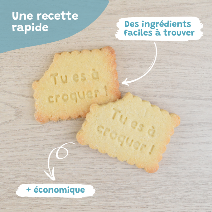Le Petit-beurre Tu es à croquer ! - PrettyBiscuits.fr
