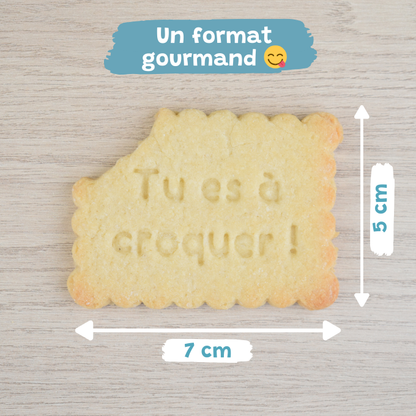 Le Petit-beurre Tu es à croquer ! - PrettyBiscuits.fr