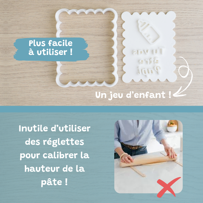 Petit-Beurre Tu vas être Papi - PrettyBiscuits.fr