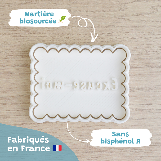 Le Petit-Beurre Excuse-moi - PrettyBiscuits.fr