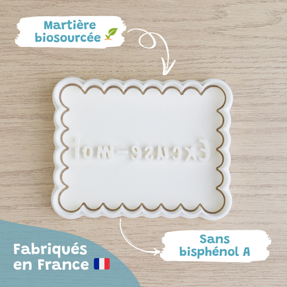 Le Petit-Beurre Excuse-moi - PrettyBiscuits.fr
