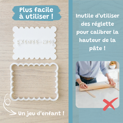 Le Petit-Beurre Excuse-moi - PrettyBiscuits.fr